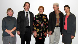 v.l.: Hannak-Zeltner, Munz, Göpel, Klett, Lackus-Reitter v.l.: Hannak-Zeltner, Munz, Göpel, Klett, Lackus-Reitter