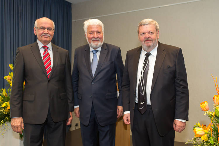 Prof. Dr. Fritz Mattejat, Prof. Dr. Rainer Richter & Dr. Hans Hopf