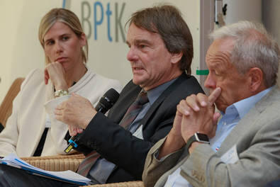 v.l.n.r.: Prof. Dr. Knaevelsrud, Dr. Munz, Dr. Bartmann