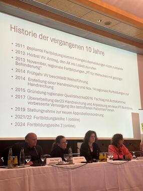 v.l.n.r.: Klaus Diegel, Sabine Luttinger, Dr. Kerstin Lutz, Dorothea Groschwitz