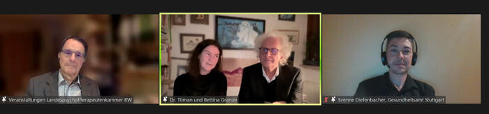 Dietrich Munz, Bettina und Dr. Tilman Grande, Svenne Diefenbacher 